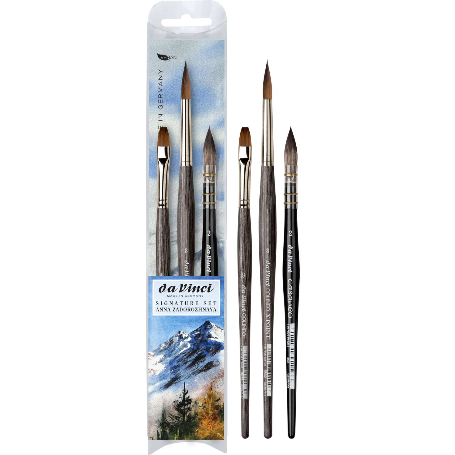 da Vinci | Signature brush set by Anna Zadorozhnaya — series 11753